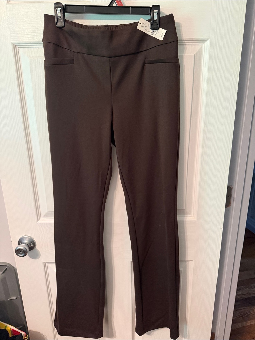 New York & Company Chocolate Brown Bootcut Pants